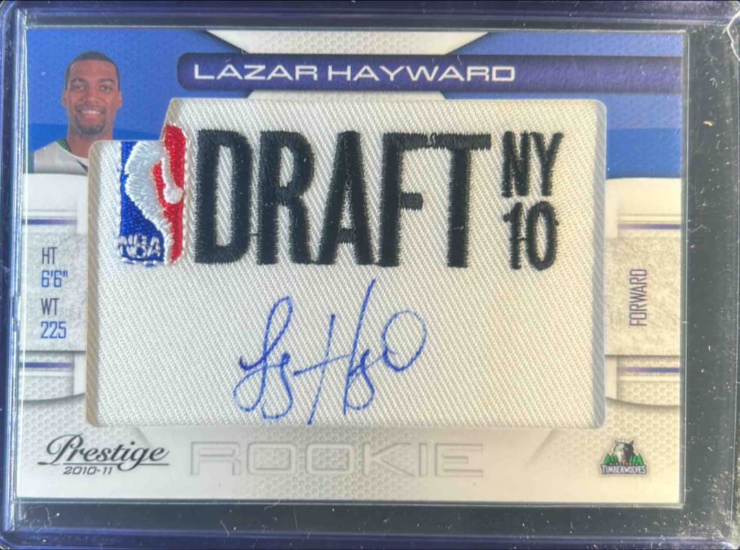 2010 Prestige #30 NBA Draft Class Draft Logo Signatures /199