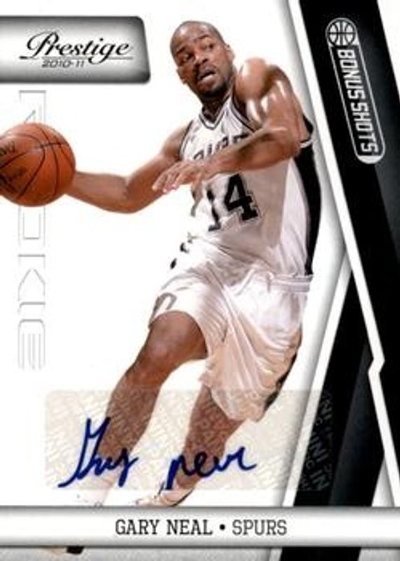 2010 Prestige #246 Bonus Shots Black Signatures /25
