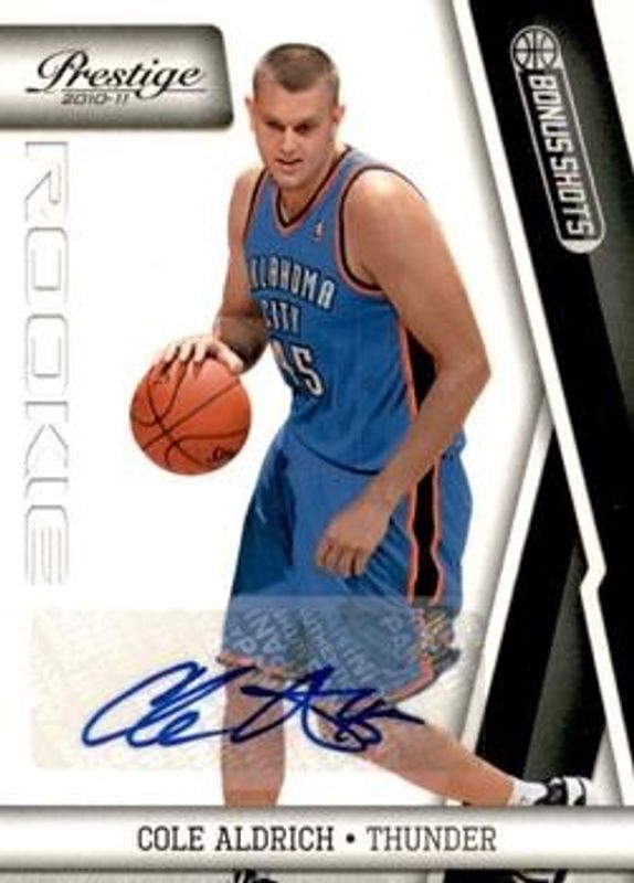 2010 Prestige #221 Bonus Shots Black Signatures /25