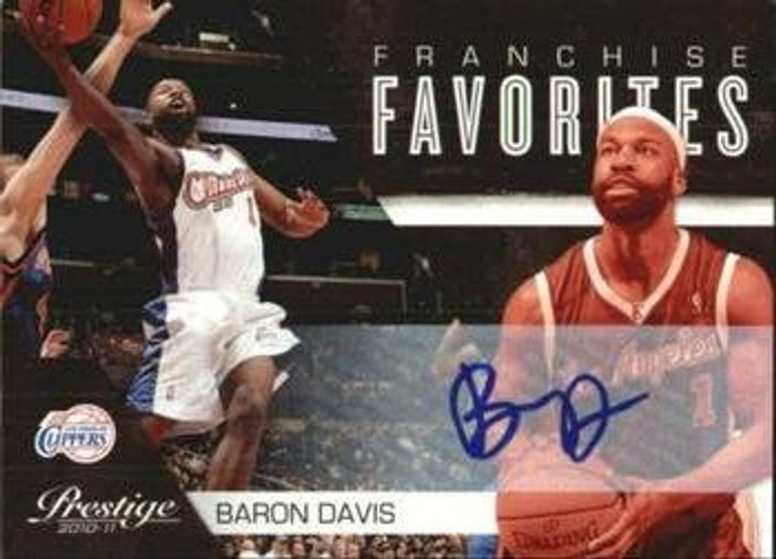 2010 Prestige #27 Franchise Favorites Signatures /10
