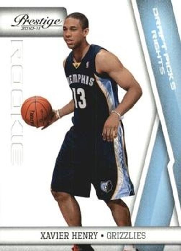 2010 Prestige #162 Draft Picks - Light Blue /999