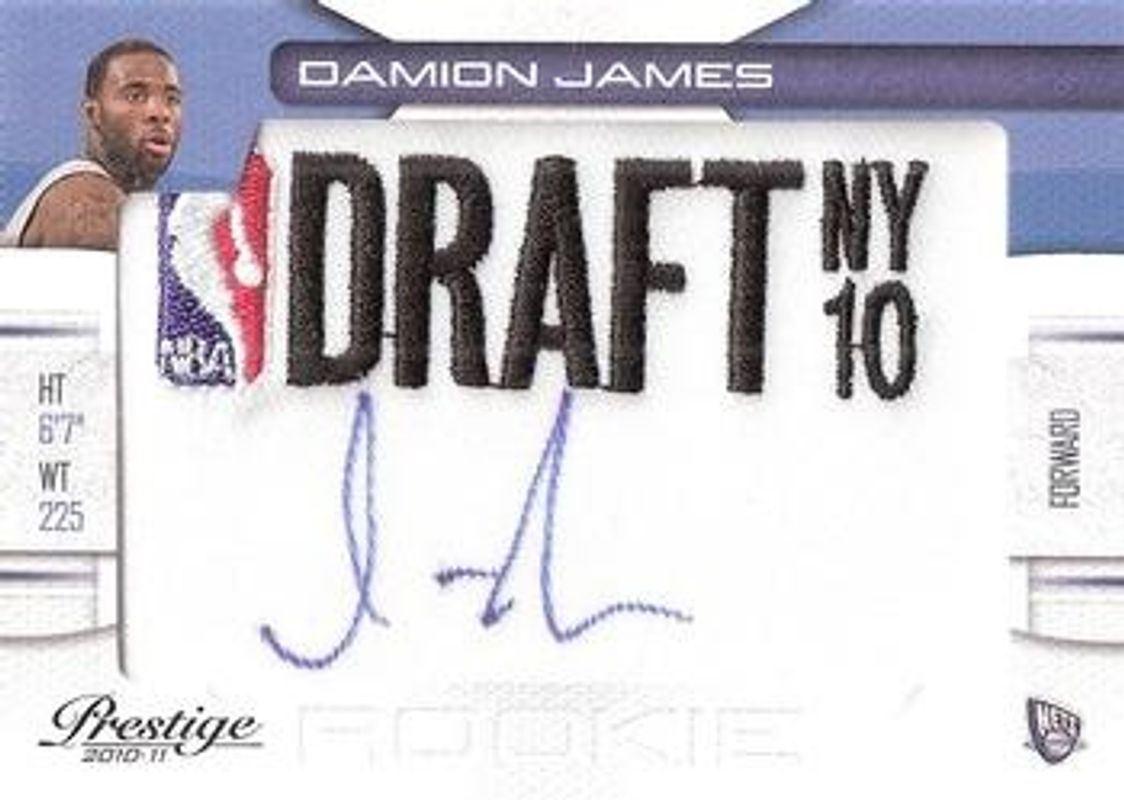 2010 Prestige #24 NBA Draft Class Draft Logo Signatures /199