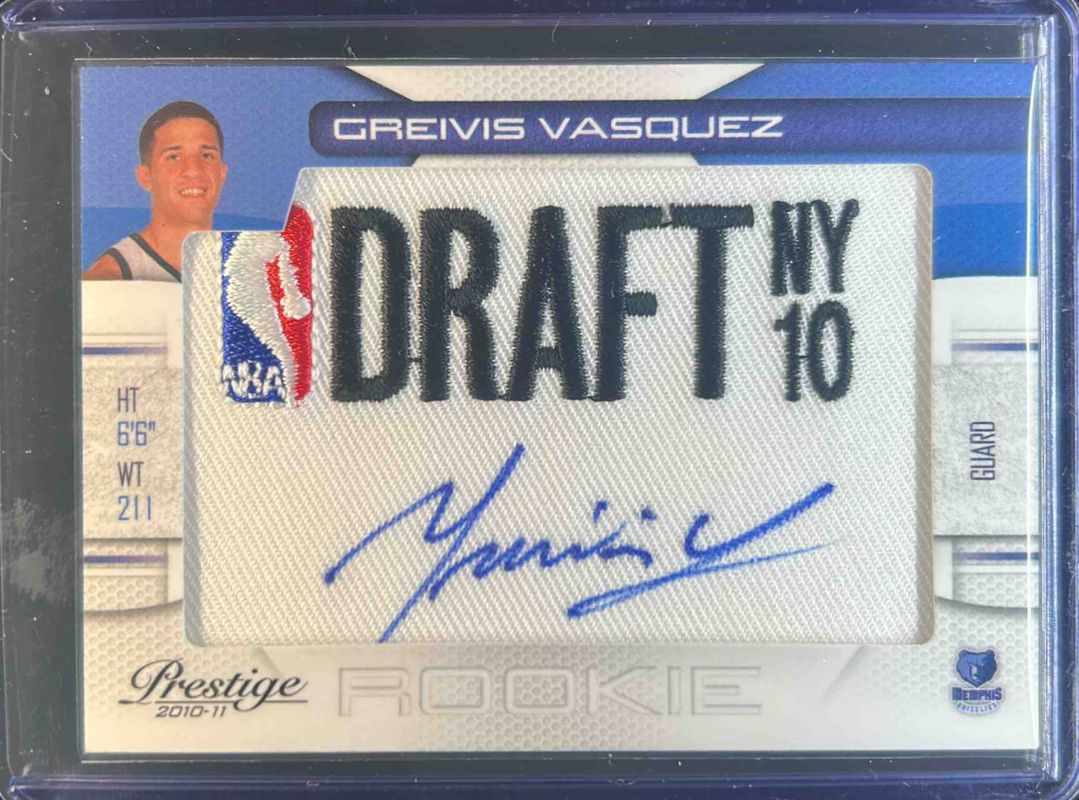 2010 Prestige #28 NBA Draft Class Draft Logo Signatures /199