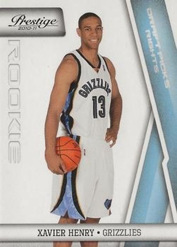 2010 Prestige #222 Draft Picks - Light Blue /999