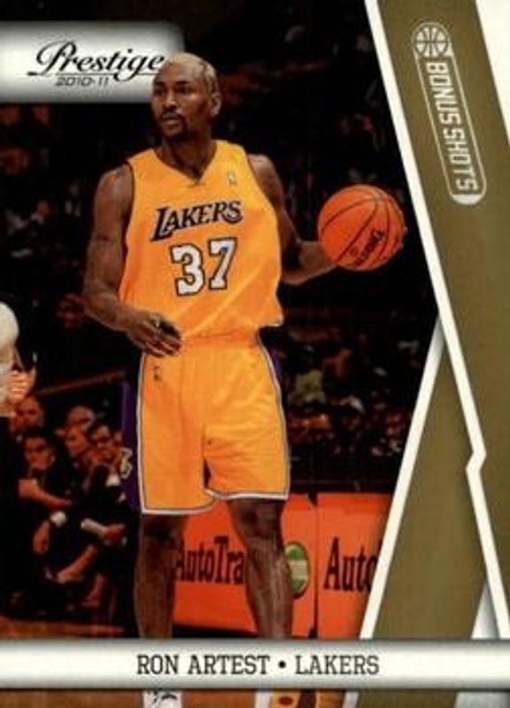 2010 Prestige #52 Bonus Shots Gold /249