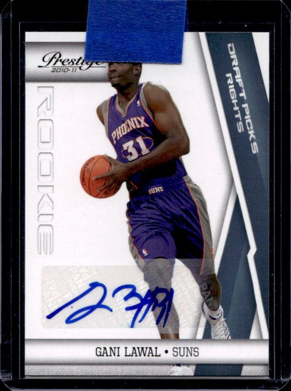 2010 Prestige #244 Draft Picks Rights Autographs /99
