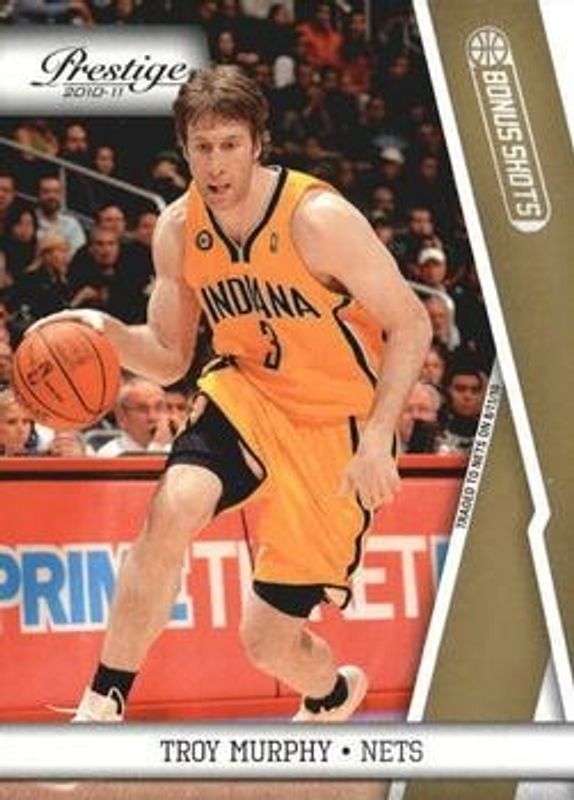 2010 Prestige #44 Bonus Shots Gold /249