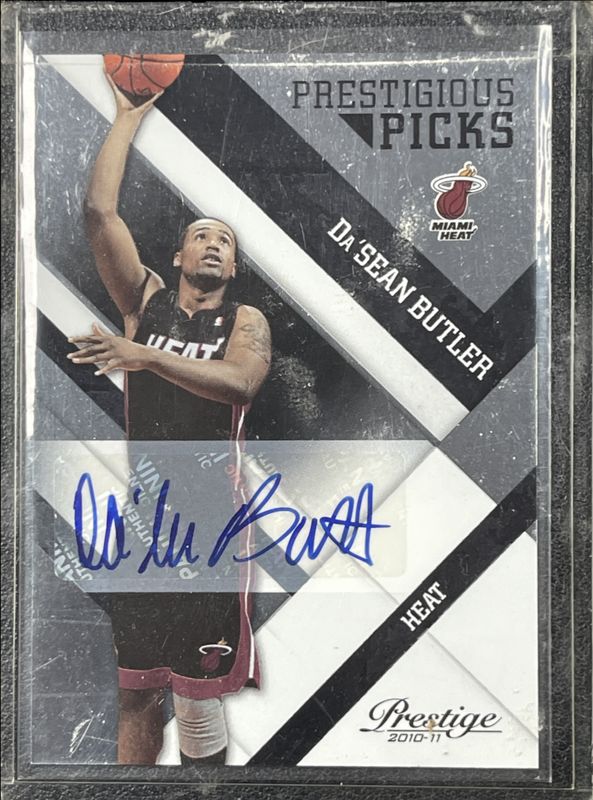 2010 Prestige #31 Prestigious Picks Signatures - Black /49