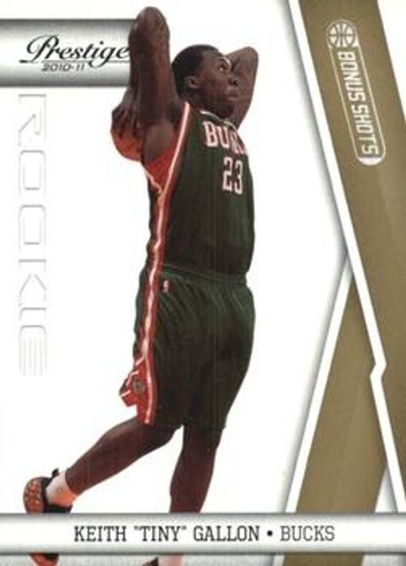 2010 Prestige #207 Bonus Shots Gold /249