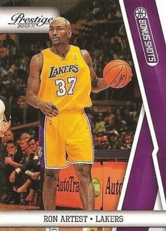 2010 Prestige #52 Bonus Shots Purple /49