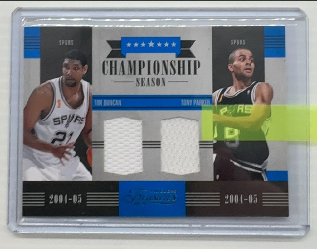 2010 Timeless Treasures #5 Championship Season Materials Combos /25