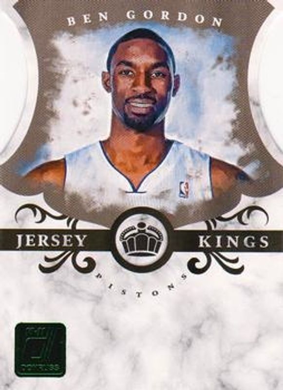 2010 Donruss #3 Jersey Kings - Die Cuts Emerald