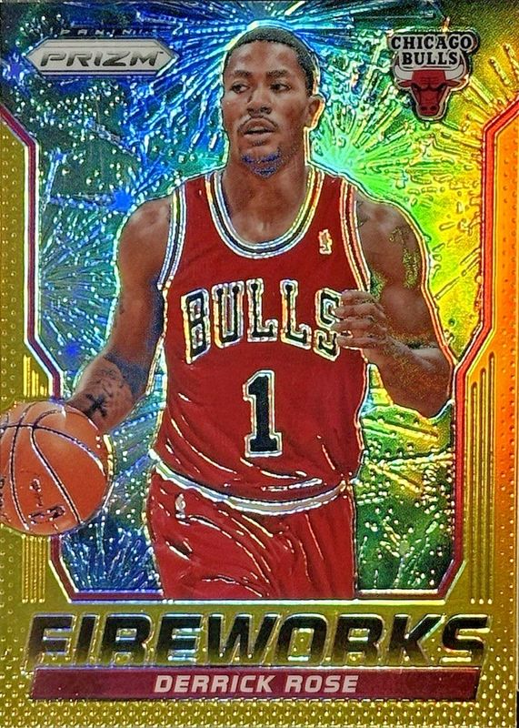 2014 Prizm #13 Fireworks - Gold /10
