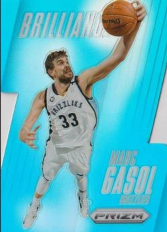 2013 Prizm #12 Brilliance - Light Blue Die-Cut /199