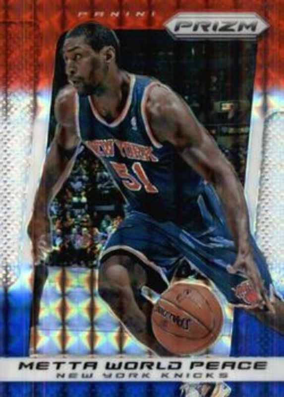 2013 Prizm #47 Red White Blue Mosaic