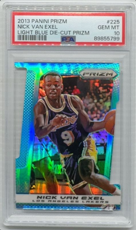 2013 Prizm #225 Light Blue Die-Cut /199