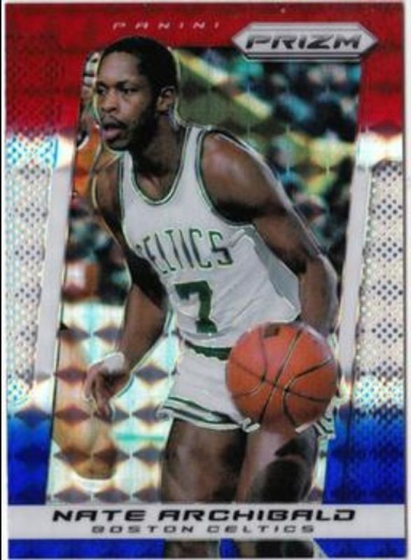 2013 Prizm #235 Red White Blue Mosaic