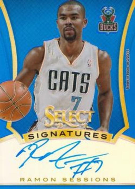 2013 Select #38 Signatures Blue /49