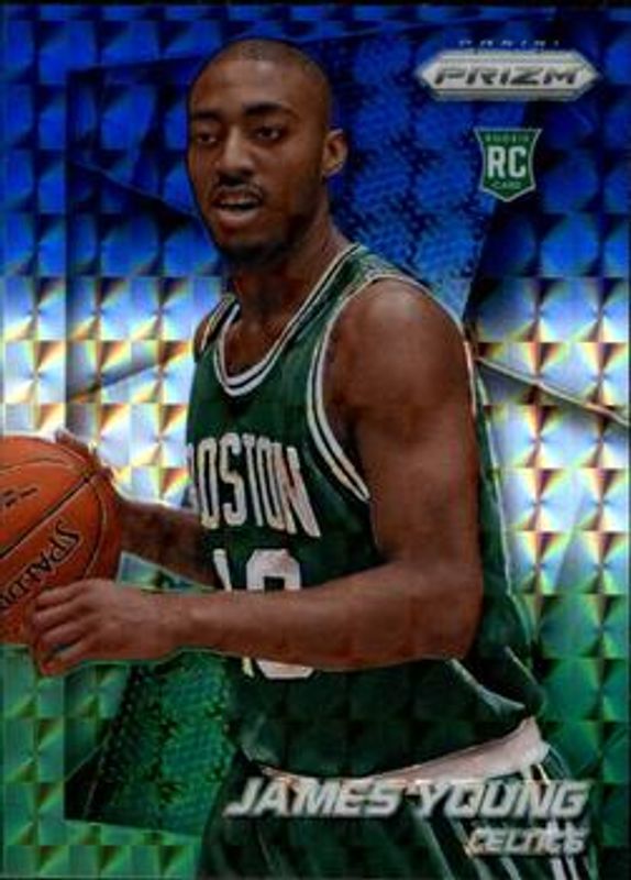 2014 Prizm #265 Blue Green Mosaic