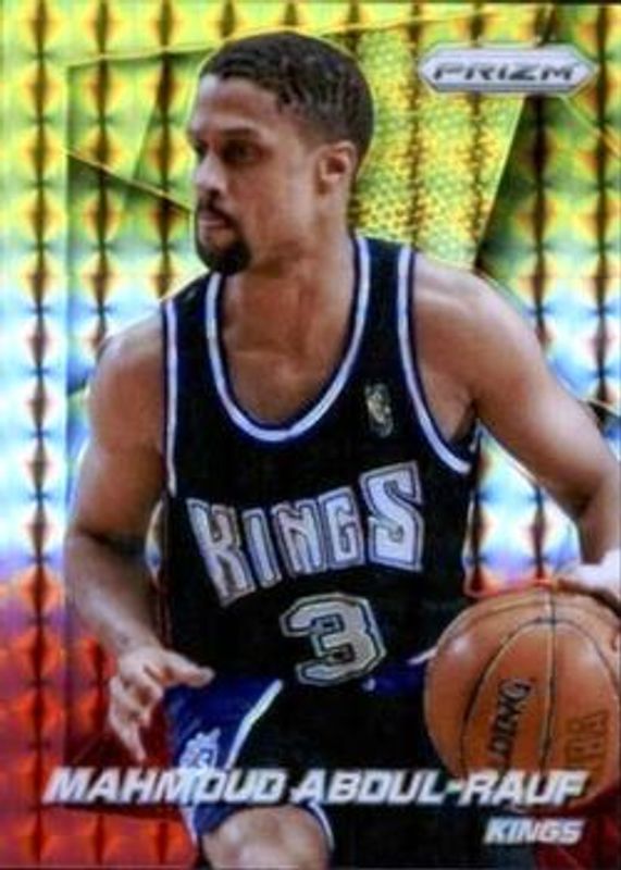 2014 Prizm #185 Yellow & Red Mosaic