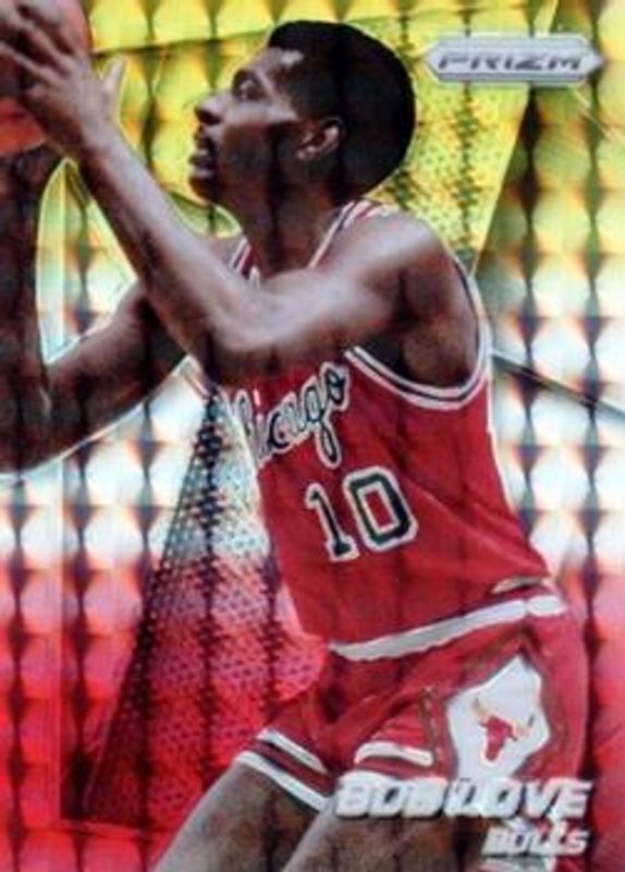 2014 Prizm #225 Yellow & Red Mosaic