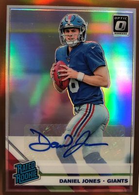 2019 Optic #154 Rated Rookie Autographs - Bronze