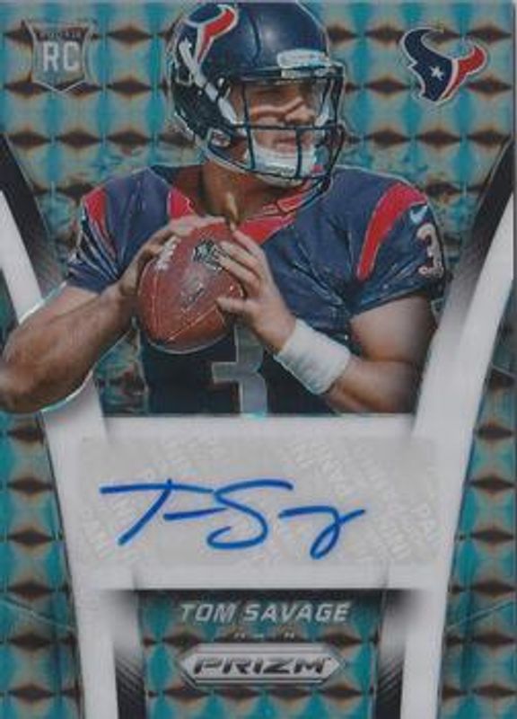 2014 Prizm #AR-TO Autographed Rookies - Black Finite /1