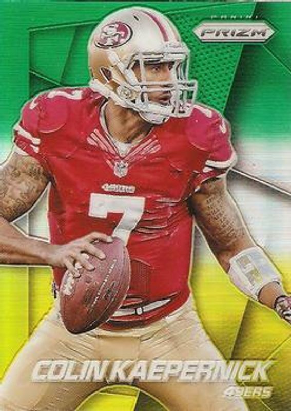 2014 Prizm #179 Neon Green & Yellow