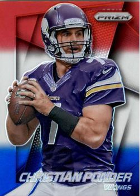 2014 Prizm #199 Red White Blue