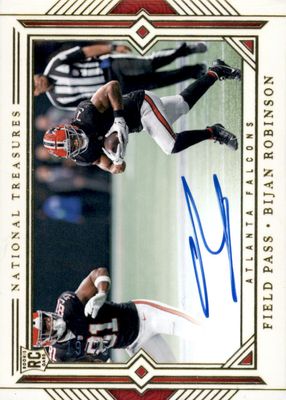 2023 National Treasures #FP-BR Rookie Signatures Field Pass - Gold /25