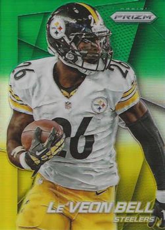 2014 Prizm #47 Neon Green & Yellow