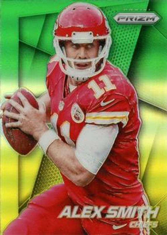 2014 Prizm #169 Neon Green & Yellow