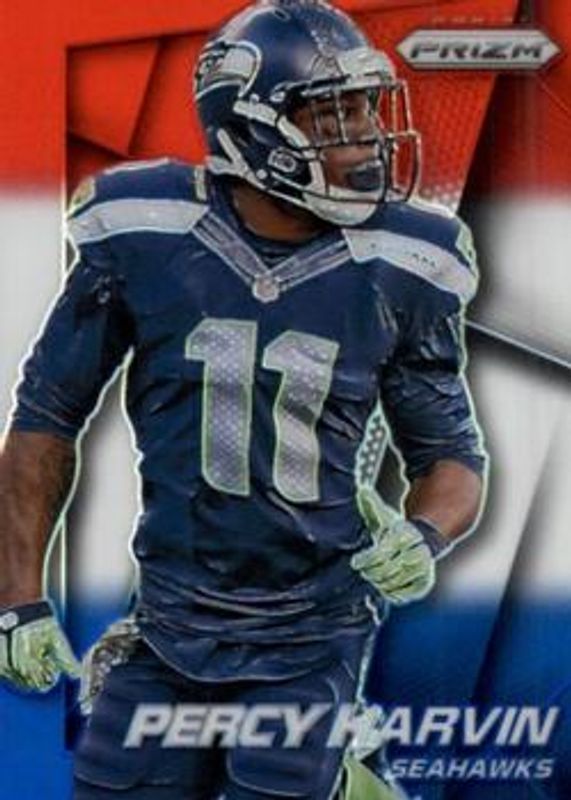 2014 Prizm #157 Red White Blue