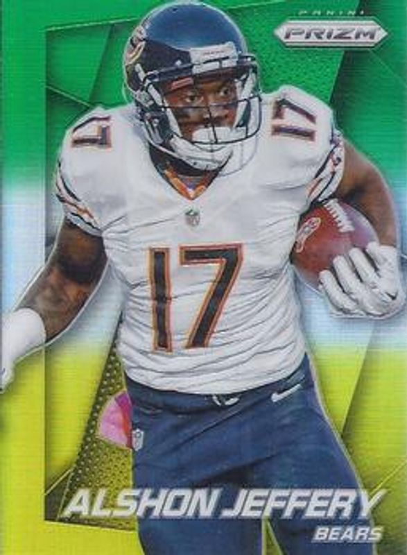 2014 Prizm #27 Neon Green & Yellow