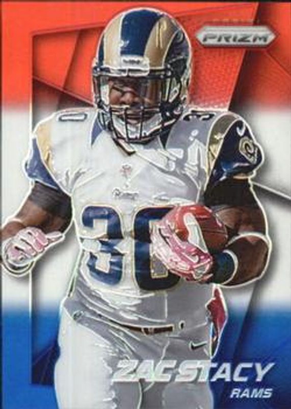 2014 Prizm #106 Red White Blue