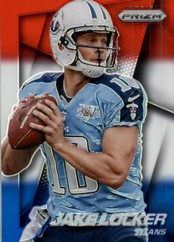 2014 Prizm #14 Red White Blue