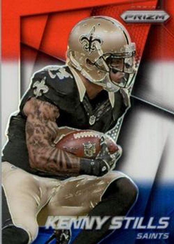 2014 Prizm #161 Red White Blue