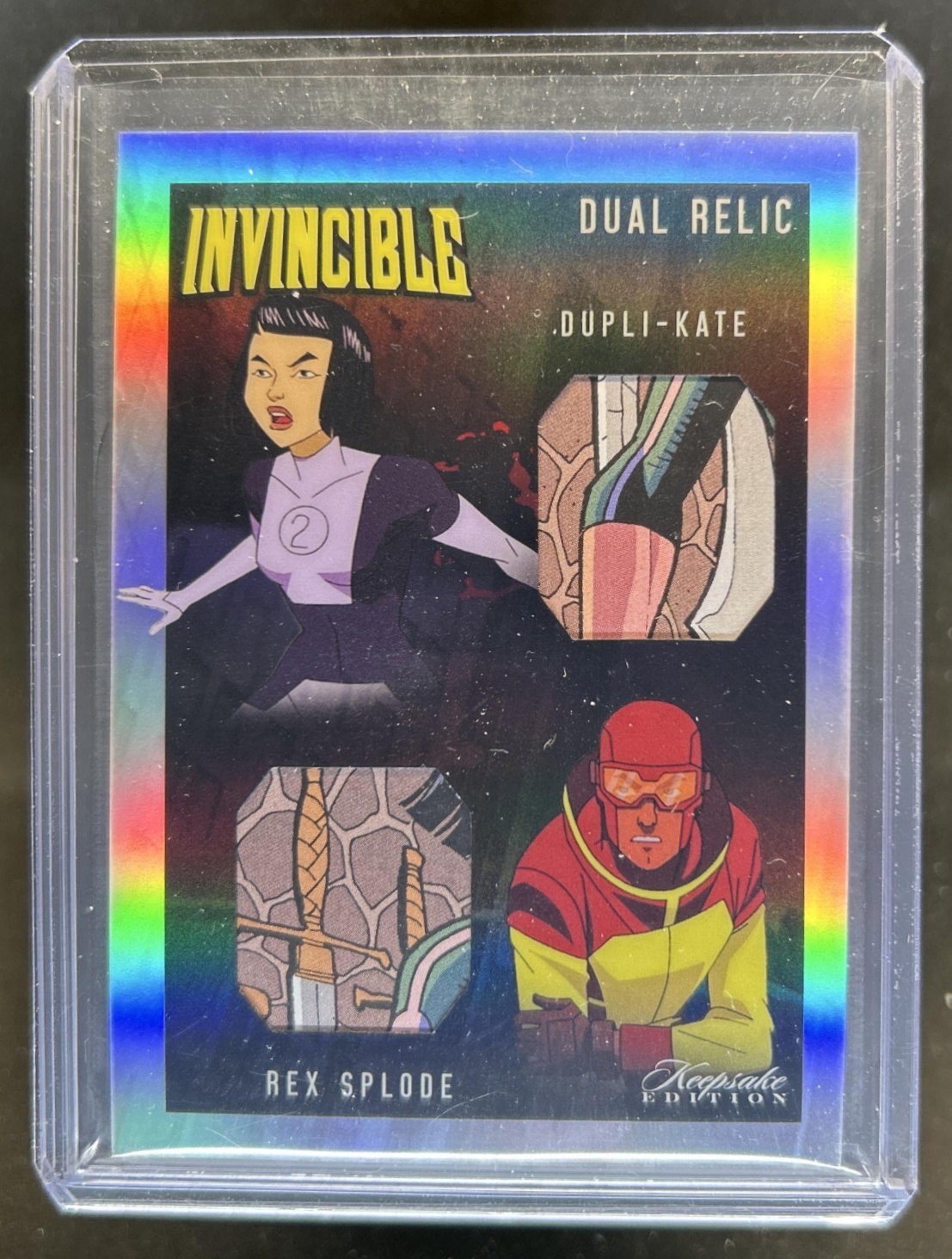Rex Splode 2025 Keepsake Invincible Season 1 #514 Dual Relic Price ...