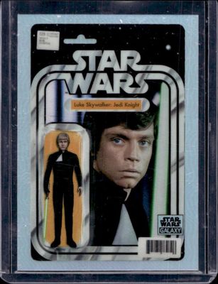 2024 Topps Chrome Star Wars Galaxy #VC-1 Action Figure Comic Cover Variations