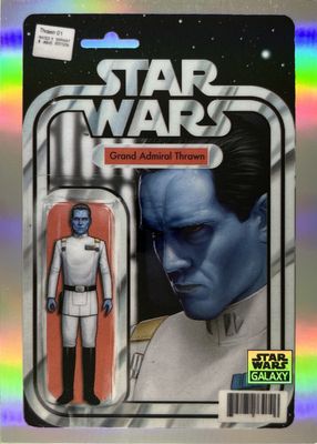 2024 Topps Chrome Star Wars Galaxy #VC-5 Action Figure Comic Cover Variations