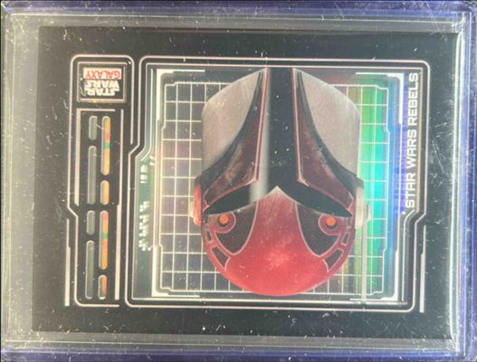 2024 Topps Chrome Star Wars Galaxy #AS-8 Armor Shadowbox
