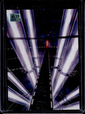 2024 Topps Chrome Star Wars Galaxy #AN-1 Art of Naboo - Aqua Lava Refractor /175