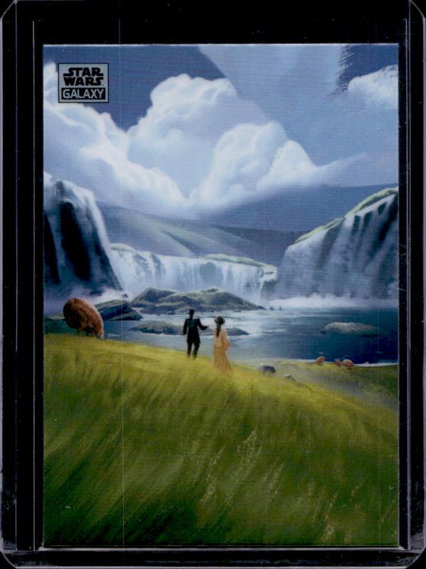 Lake Country 2024 Topps Chrome Star Wars Galaxy #AN-12 Art of