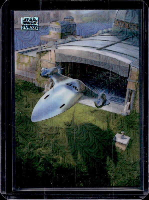 2024 Topps Chrome Star Wars Galaxy #AN-5 Art of Naboo - Mojo Refractor /50