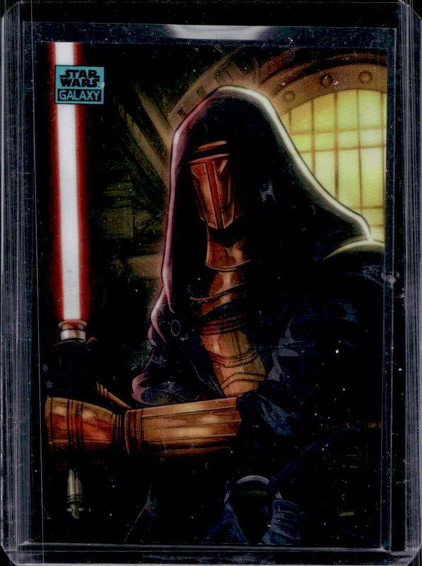 2024 Topps Chrome Star Wars Galaxy #AS-10 Art of the Sith - Aqua Refractor /199