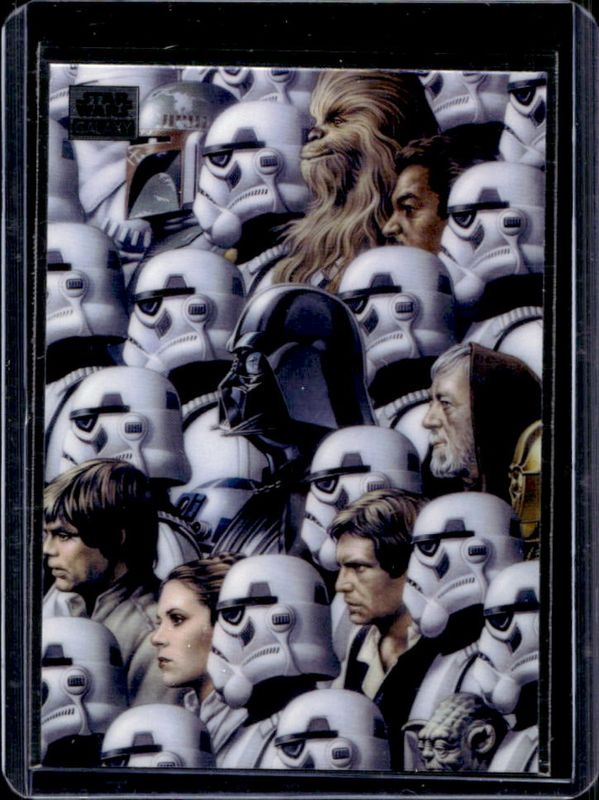 2024 Topps Chrome Star Wars Galaxy #64 Base