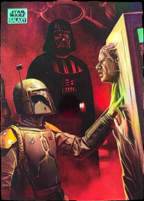 2024 Topps Chrome Star Wars Galaxy #65 Aqua Refractor /199