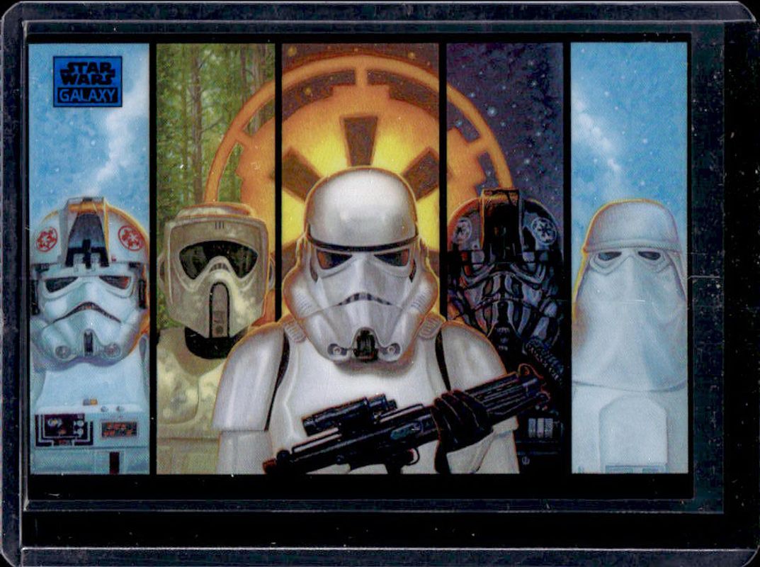 2024 Topps Chrome Star Wars Galaxy #64 Blue Refractor /150
