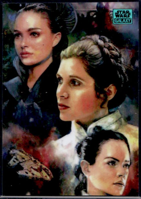 2024 Topps Chrome Star Wars Galaxy #47 Aqua Refractor /199