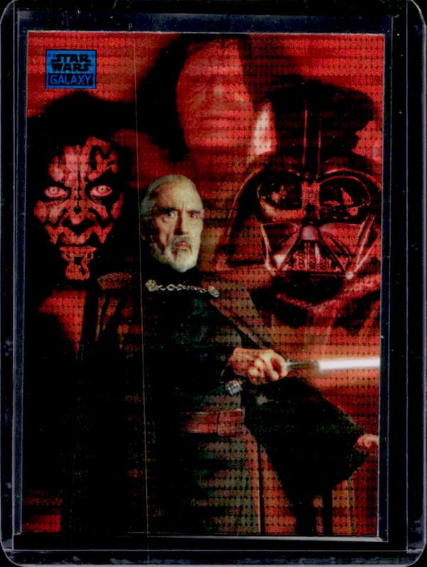 2024 Topps Chrome Star Wars Galaxy #25 Aqua Sonar Refractor /199